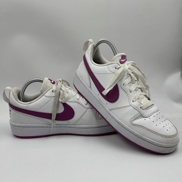 Size 6Y - Nike Court Borough Low Recraft GS sneakers DV5456-121 Big Kids - Picture 1 of 16